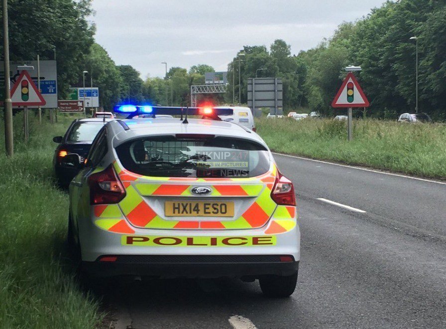 Serious Collision Closed Southbound A33