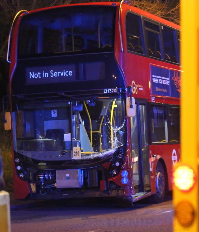 One Person Taken To Hospital After Bus Crash In Bromley