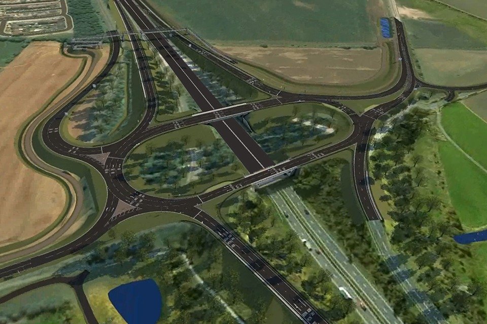 The Multi-million-pound Improvement Scheme At The Downhill Lane Site, Led By Highways England, Will Significantly Improve Journeys Through The Busy Junction