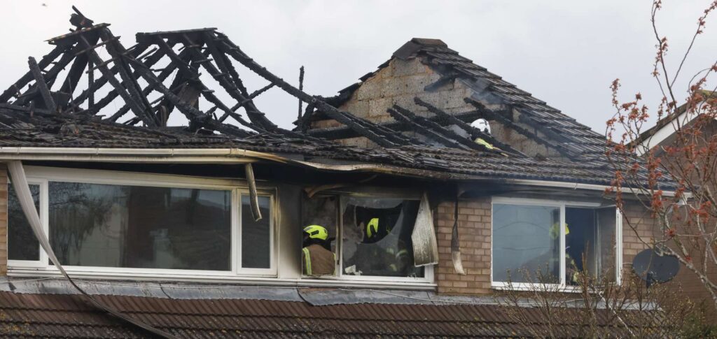 Kent Fire And Rescue Service Has Been Called To A Fire At A House In Landon Road, Herne Bay
