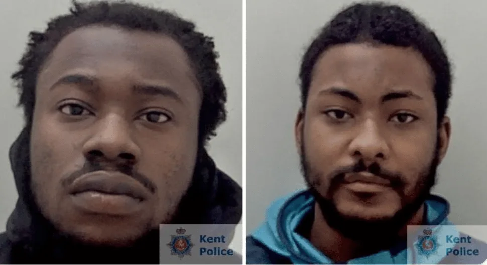 Two men who forced their way into a Dartford home and carried out a violent knife attack have been sentenced to more than 20 years in pri…