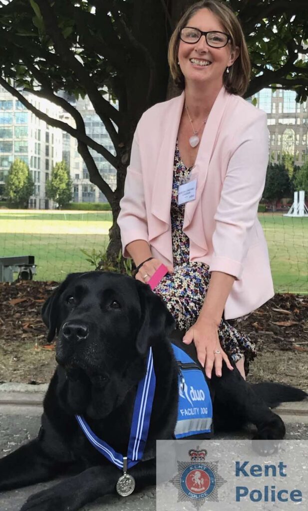 The First Justice Support Dog In Europe Has Won An Award For His Work With Kent Police