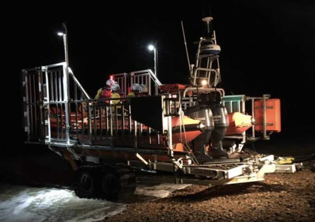Coastguard Teams From Dover, Deal And Folkestone And Walmer Lifeboat Scrambled To Search For Missing Man In Dover