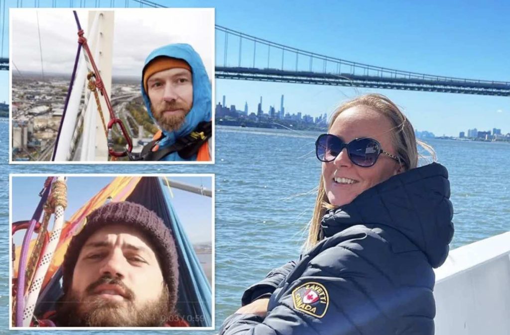 After The Deaths Of Two Women, Eco Protesters Who Caused Traffic Jams By Scaling A Bridge Were Accused Last Night Of Having "blood On Their Hands."