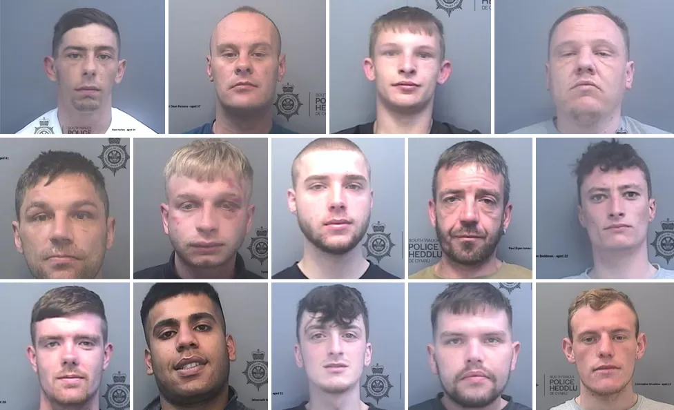 Eighteen people have been locked up for their part in a “disgraceful” riot in Swansea last year â€“ (ID 537619)