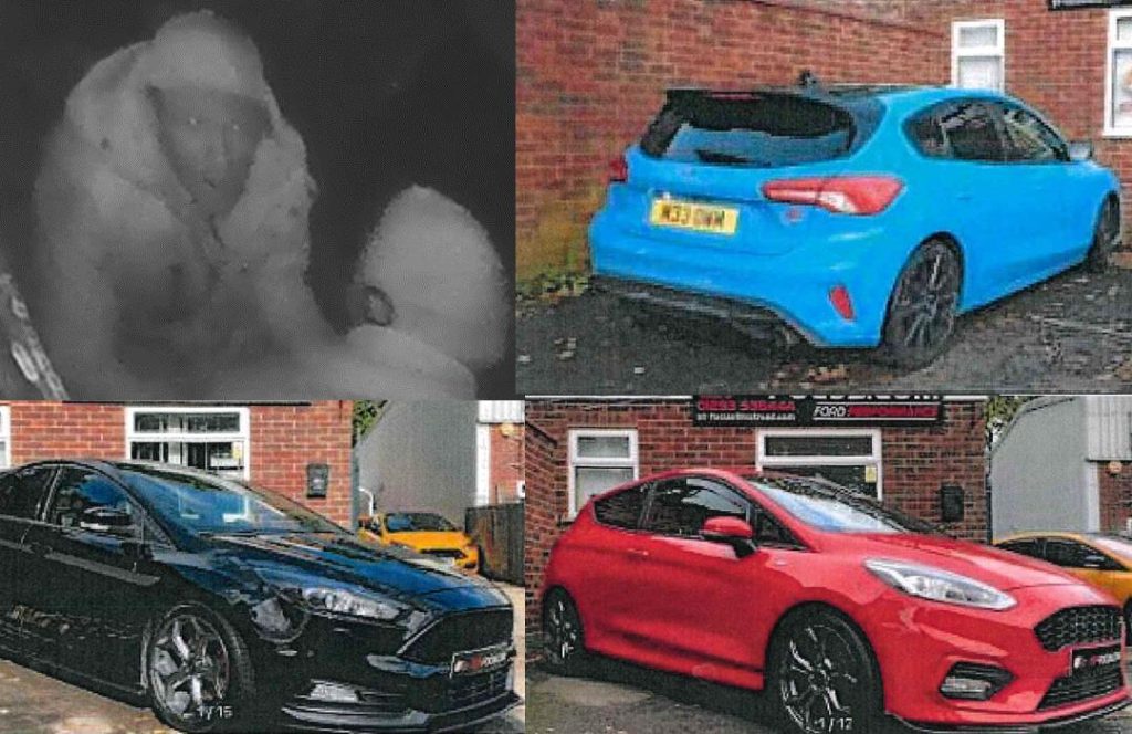 Three Ford St Cars Stolen From A Dealership Crawley