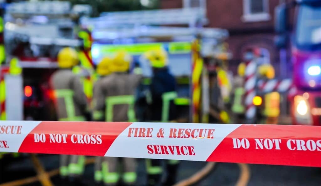 A Man Was Handed Into The Care Of Secamb Paramedics And Sadly, A Cat And A Dog Died After A Fire In Aylesford
