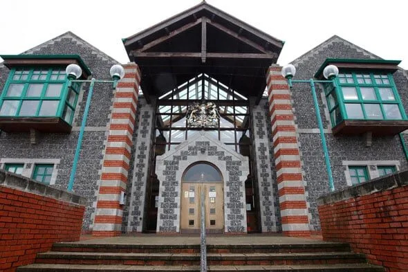 Four men have been charged with burglary after police attended an incident in Folkestone town centre.