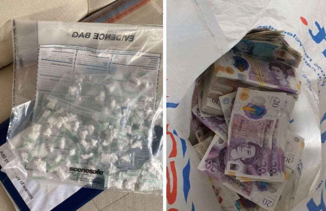 Tens Of Thousands In Drugs And Cash Seized In Crawley