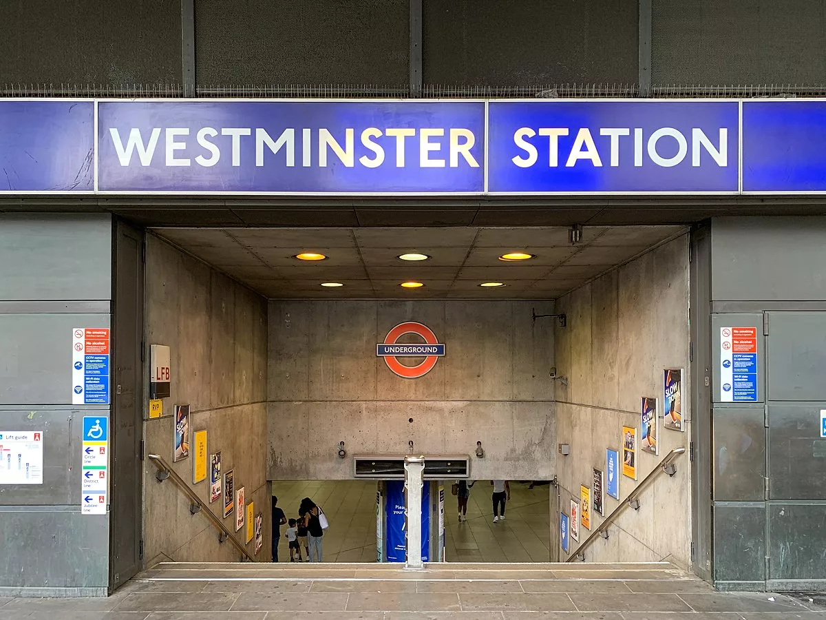 Emergency services called to smoking suspect object at Westminster Underground station