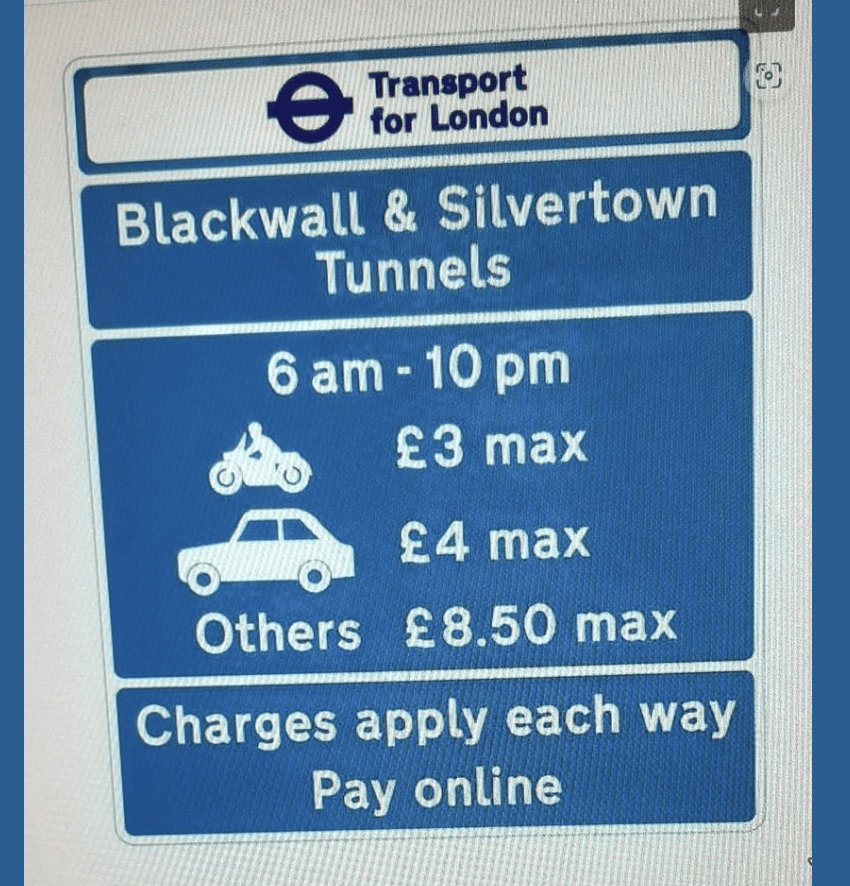 Is A £4 Toll Looming For Blackwall And Silvertown Tunnels?