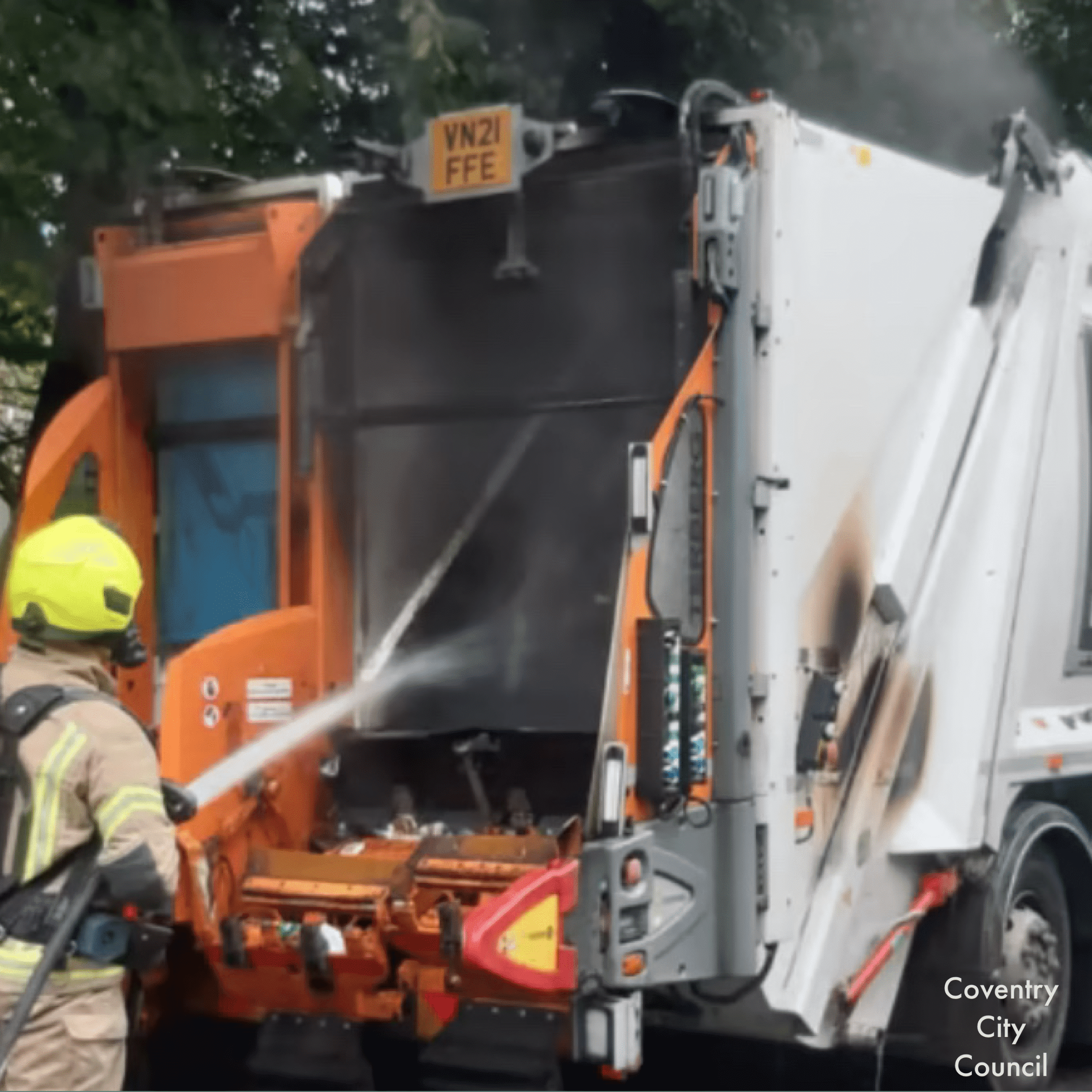 Serious Fire In Canterbury Recycling Dustcart Sparks Urgent Warning About Batteries