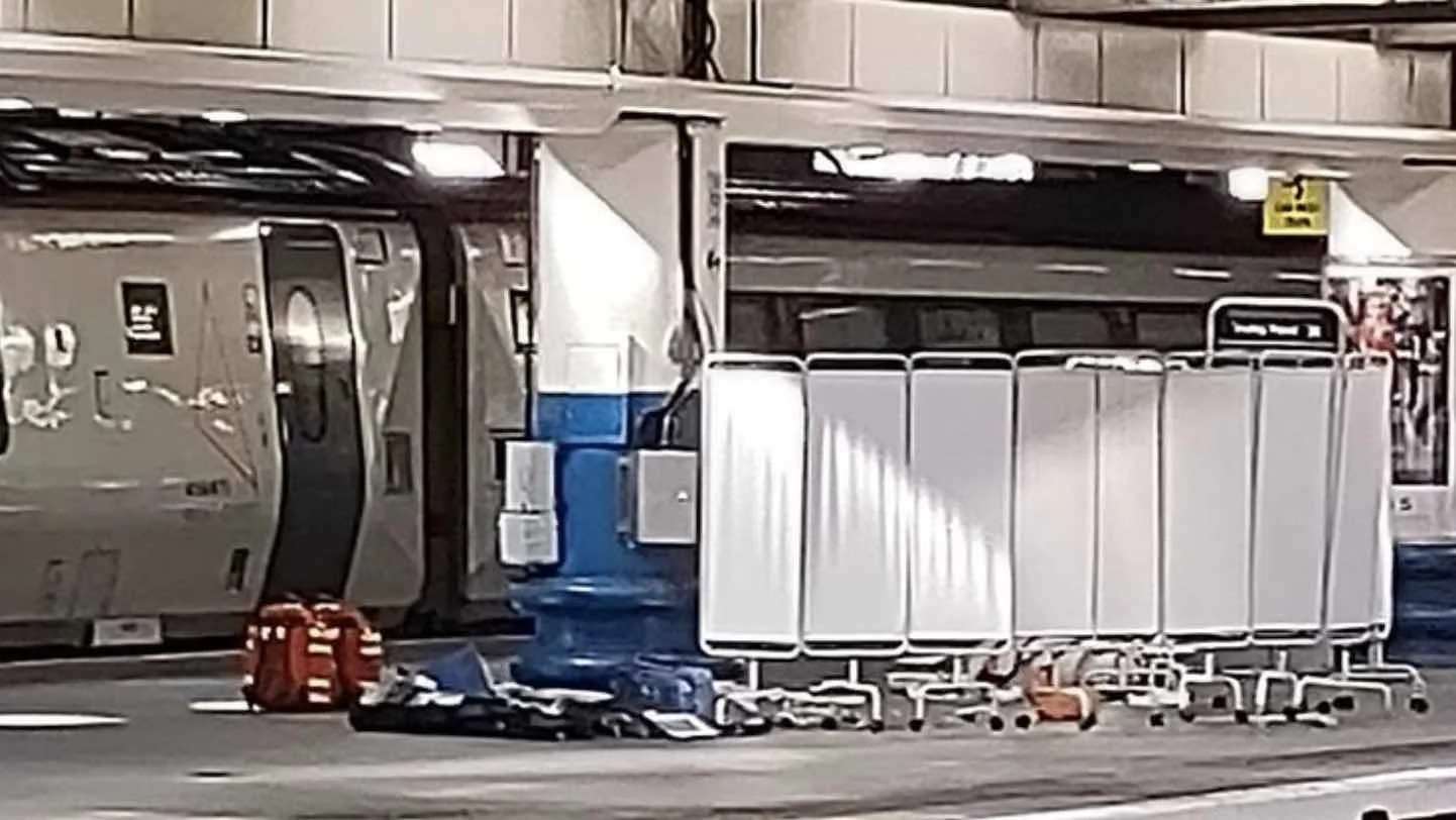 Man with self-inflicted injuries on platform at Euston station rushed to hospitial with critical injuries