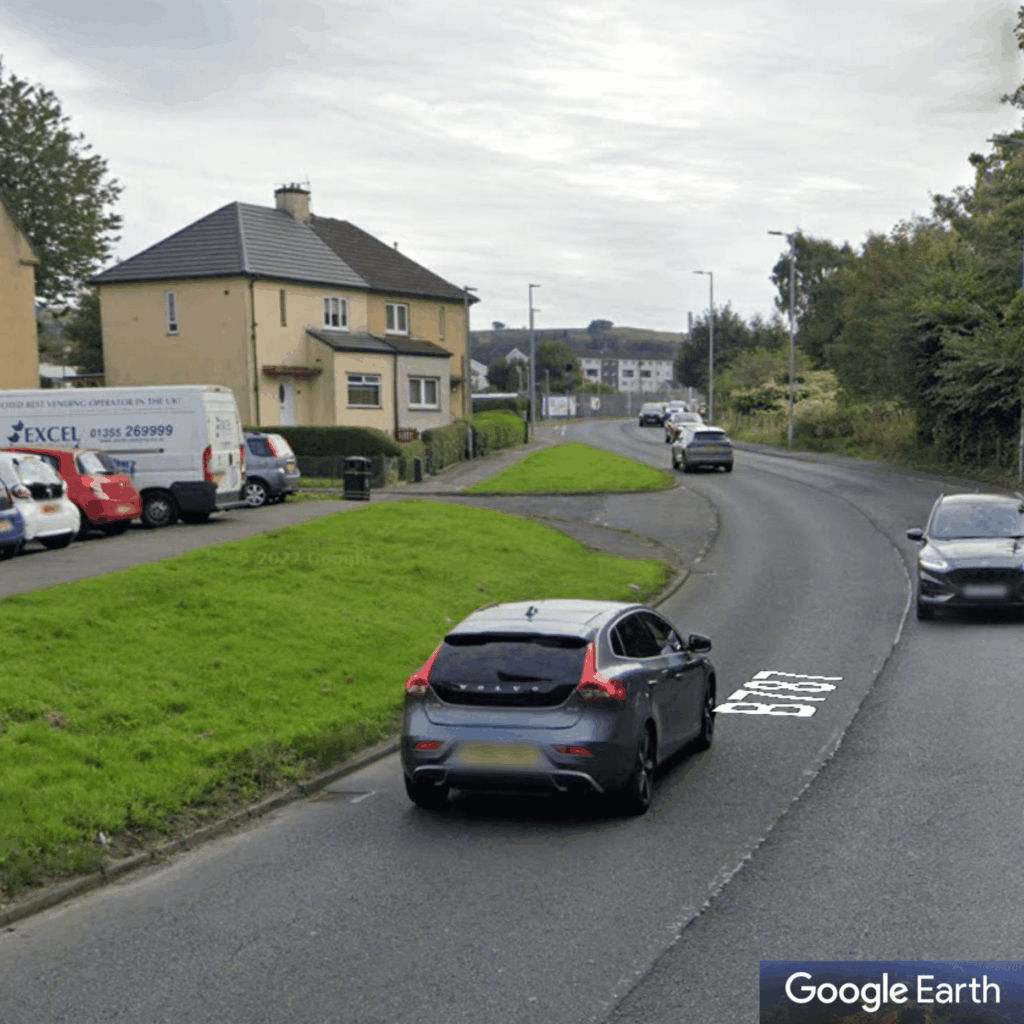 Police Hunt For Hit And Run Driver In Johnstone
