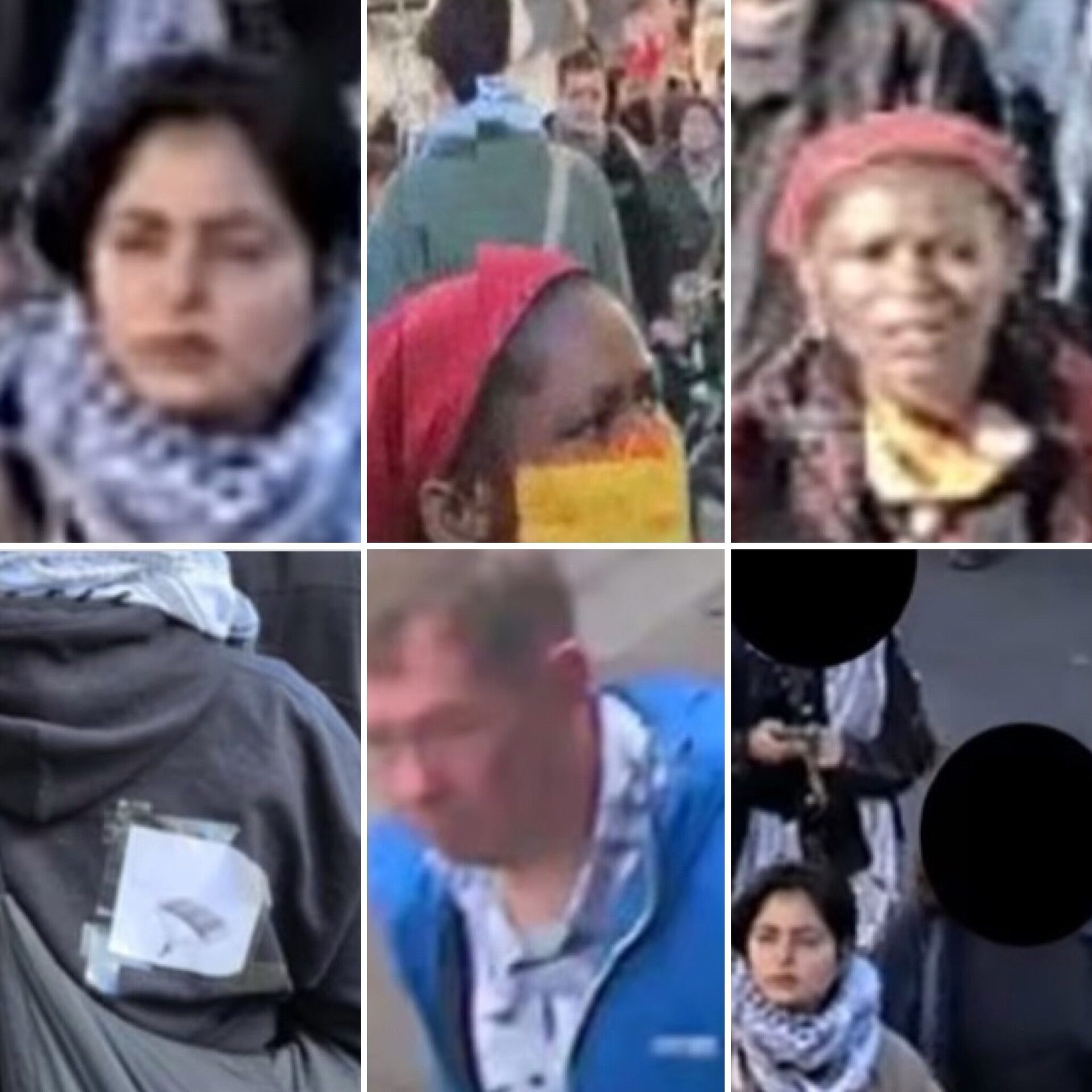 Help Identify Individuals Linked To Protest Incidents: Urgent Call For Information