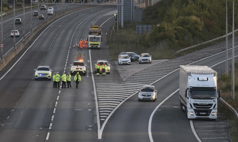 Life Changing Crash Near Dartford Crossing Causes Severe Delays On A282 And The M25