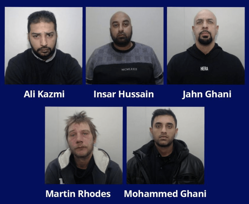 Five Men Have Been Jailed For More Than Seven Decades For Non-recent Child Sexual Exploitation In Rochdale, Following A Partnership Response By Greater Manchester Police, Rochdale Council And The Crown Prosecution Service