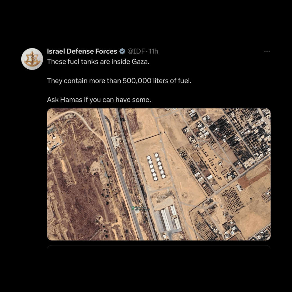 Gaza Fuel Crisis Deepens As Un Relief Workers Face Imminent Fuel Shortage