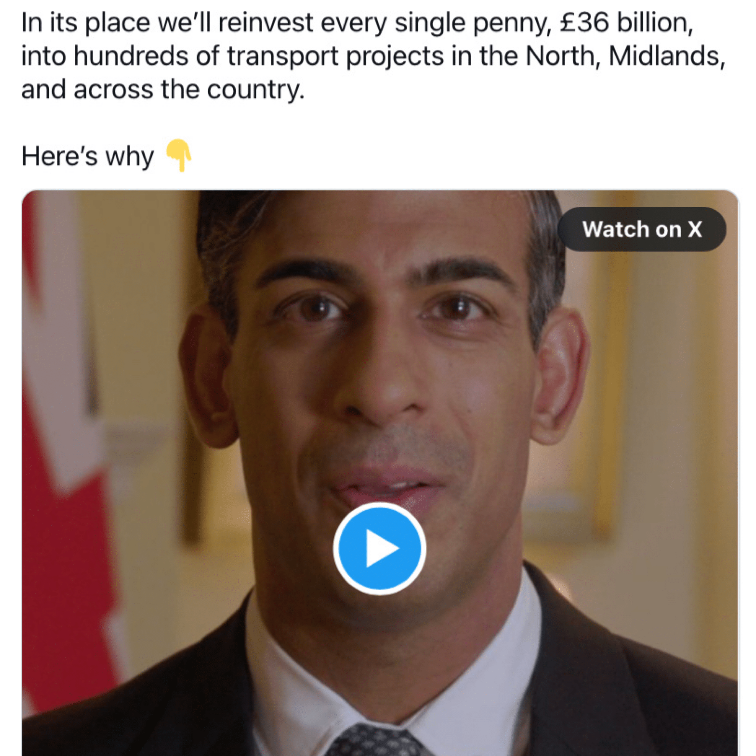 Controversy Surrounds Rishi Sunak’s Hs2 Announcement Amid Recording Revelation