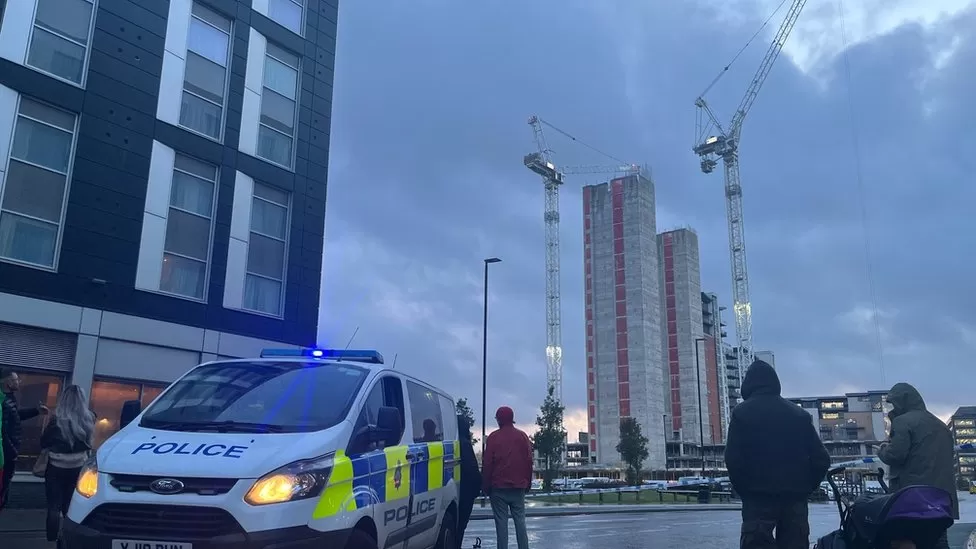 Evacuation In Leeds Amid Fears Of Crane Collapse In Storm Debi