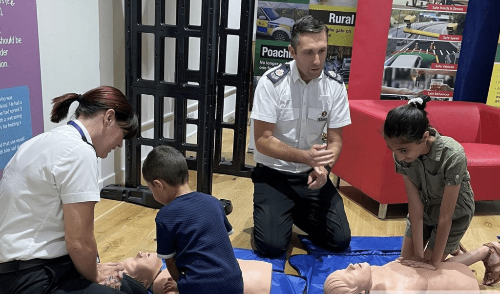 Shoppers At Bluewater Were Given Tips On First Aid Thanks To Support From Officers At Kent Police