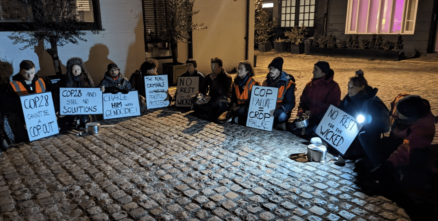 Just Stop Oil stages ‘wide awake’ disruption outside Rishi Sunak’s home as funders offer to double donations