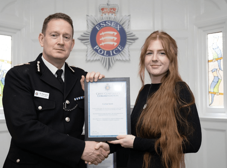 Woman Commended For Her Bravery In Helping To Save A Life