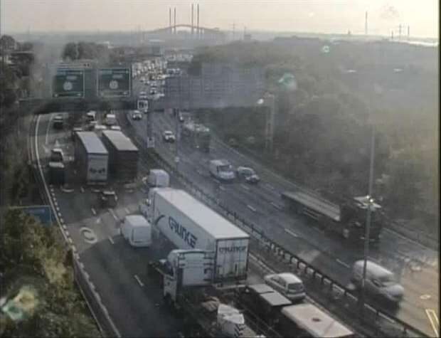 Lorry Collision at Dartford Crossing Causes Significant Delays