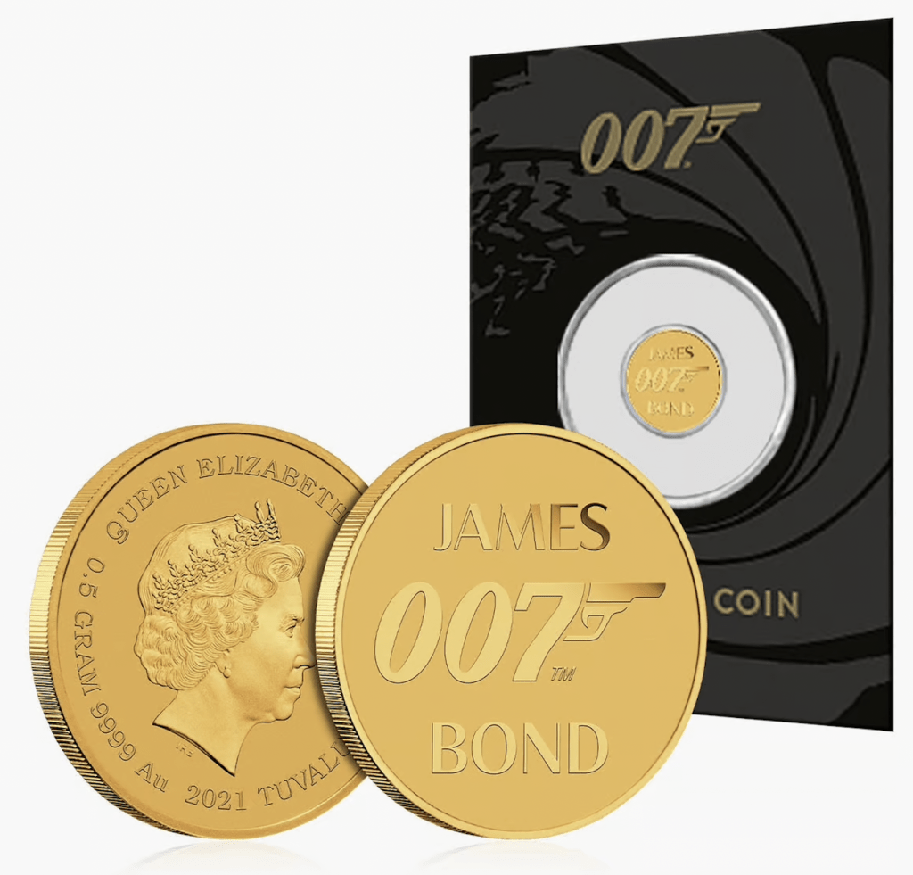 Royal Mint Unveils First Coin In James Bond Collection