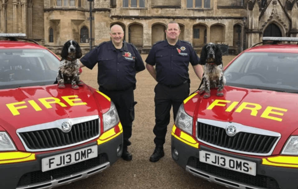 Celebrating One Year Of Success: Nottinghamshire's Fire Investigation Dog Unit