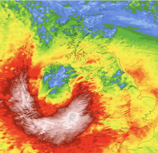 Ireland’s Meteorological Service, Issues Status Red Warnings Amidst Severe Weather Threat