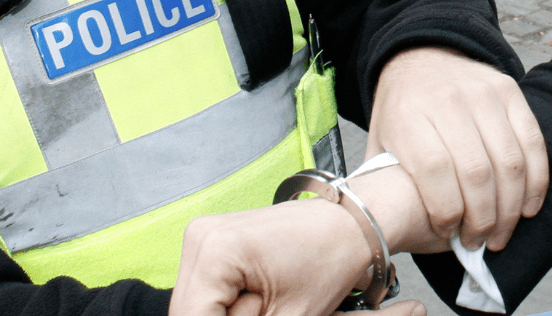 A man has been arrested and power tools recovered following reports of a male trying to gain access to vehicles and properties in Grantham