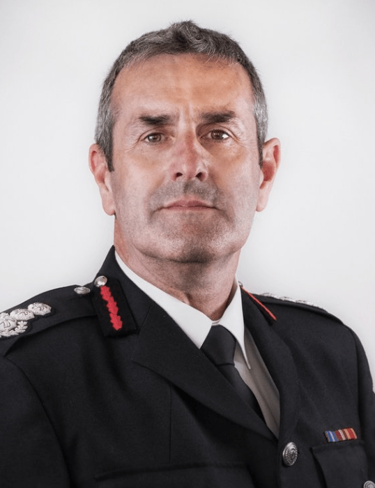 Chief Fire Officer receives King’s Fire Service Medal in New Year Honours