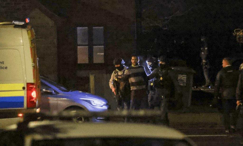 Tense Standoff in Snodland Ends Peacefully as Man Surrenders to Armed Police