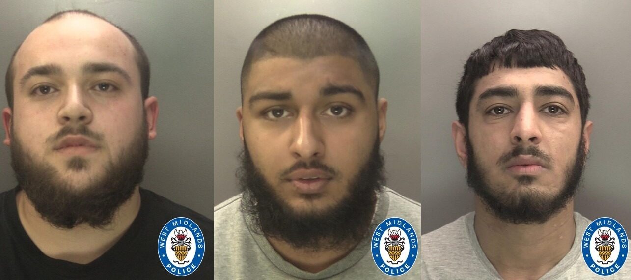 Three men have been jailed for operating a county lines drug network supplying heroin and cocaine from Birmingham into Stratford-upon-Avon