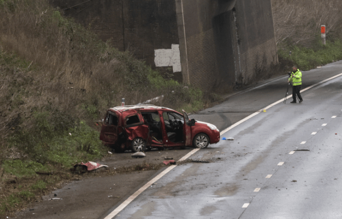 Two children were seriously injured after M2 Motorway Crash say Kent Police