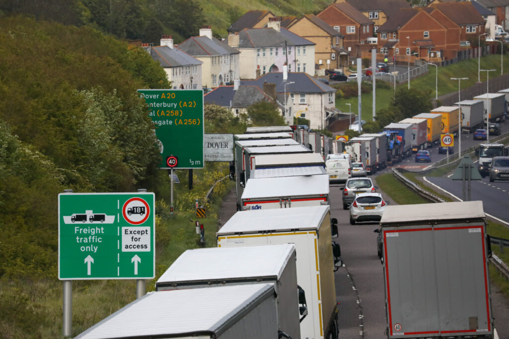 Dover Traffic Access Protocol (TAP) Activated on A20 Due to Heavy Freight Volumes