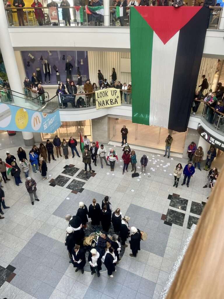Palestine Campaigners Stage Impressive Protest at Brighton’s Shopping Centre