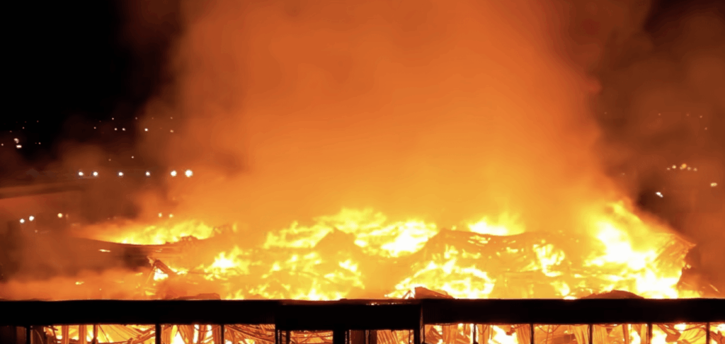 Live Updates: Massive Fire Erupts on Bridgend Industrial Estate