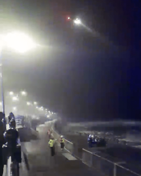 Helicopters and Boats in Major Search Amid Reports of Person in Water