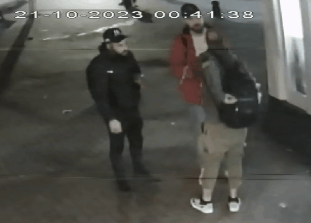 Detectives investigating an attack on a man in Newham are releasing images of two men they would like to identify