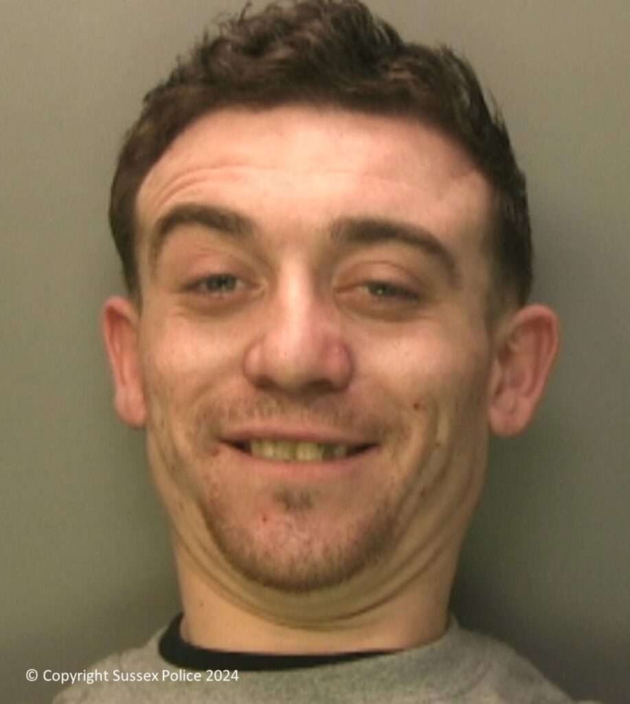 Man’s 12-Hour Crime Spree Across West Sussex Ends in Jail