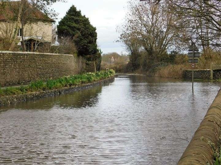 Severe Flooding Crisis in Alfriston, East Sussex Affects Water Supply