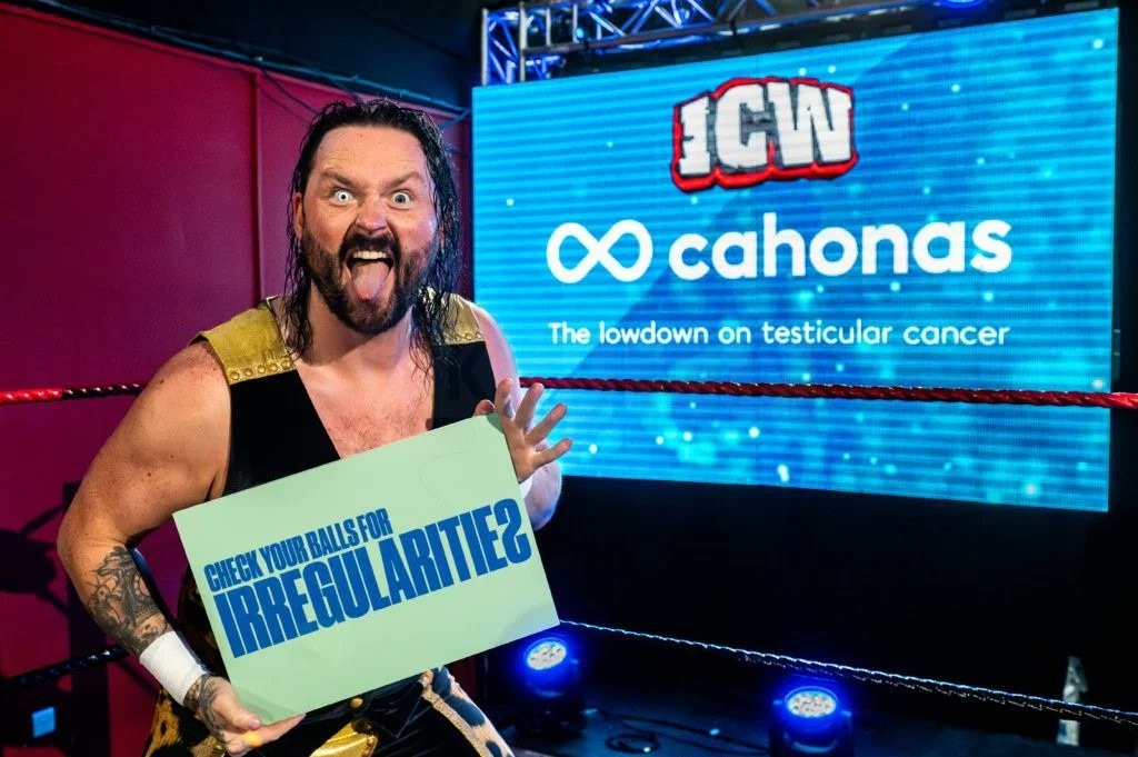 Wrestlers Slam Testicular Cancer Stigma