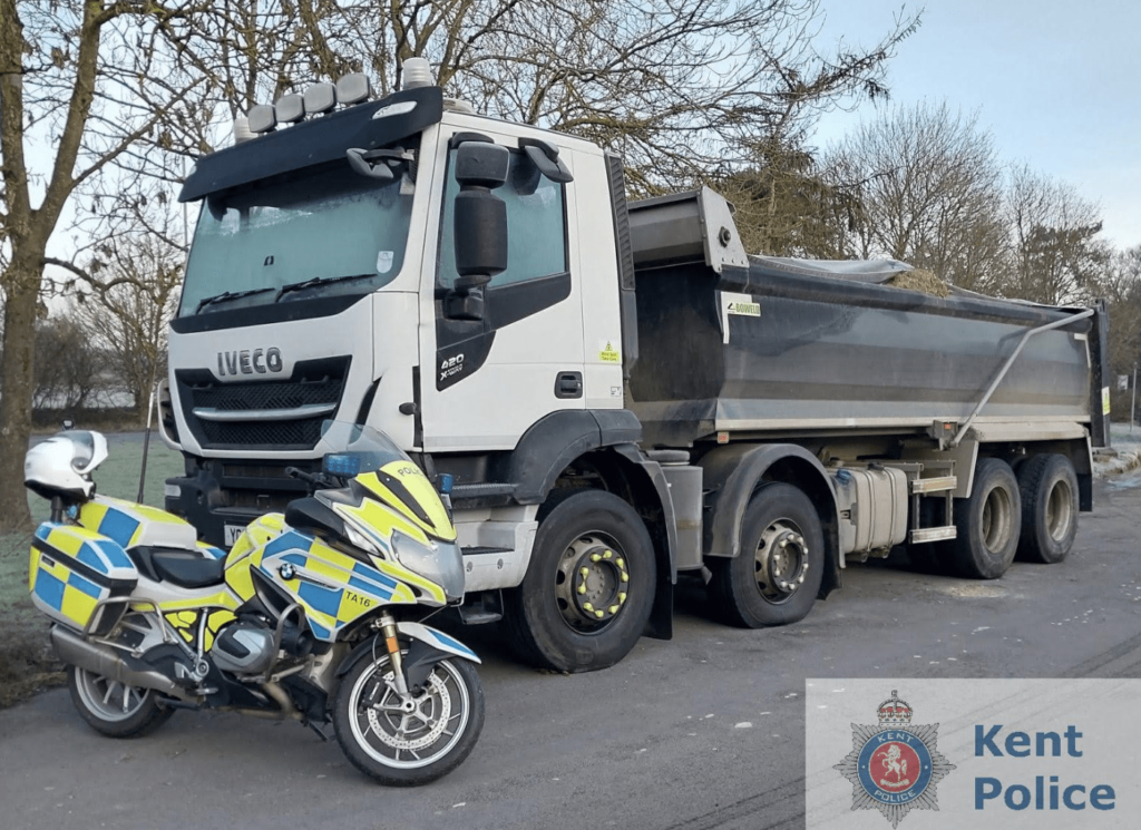 Rural Task Force officers from Kent Police helped to return £400,000 worth of stolen vehicles to their rightful owners in one month