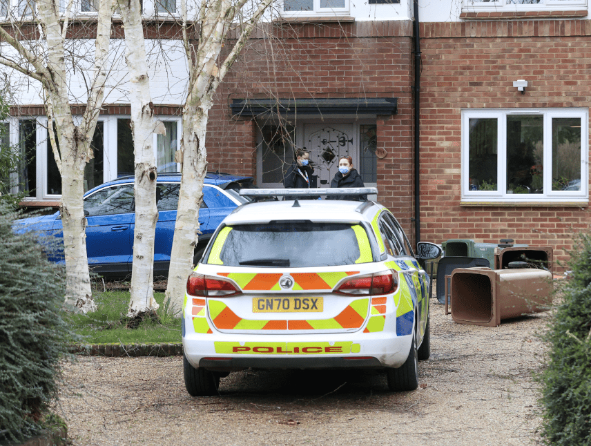 Crime Scene Established on Wilmington Road, Maidstone After Disturbance