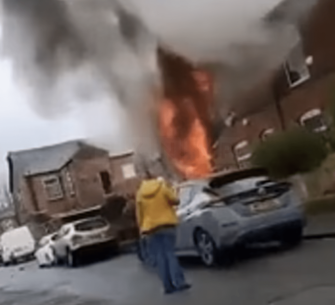 Suspected Gas Explosion Near Primary School Leaves Woman Seriously Injured