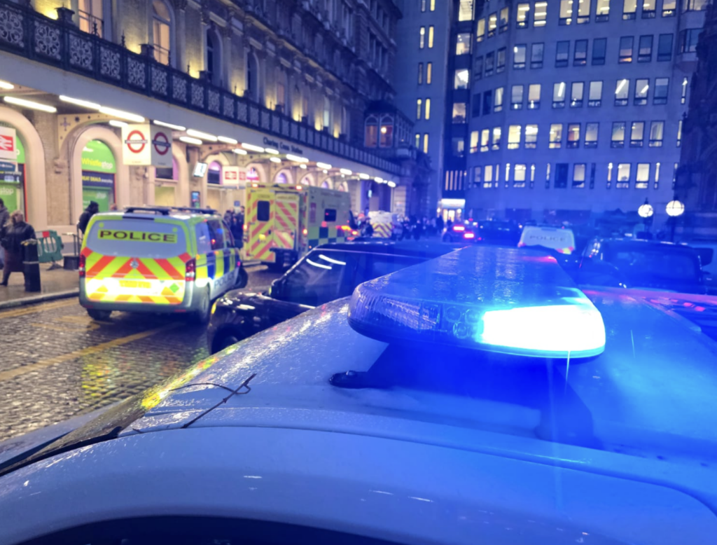 Chaos at Charing Cross Station: Evacuation Amidst Police Incident