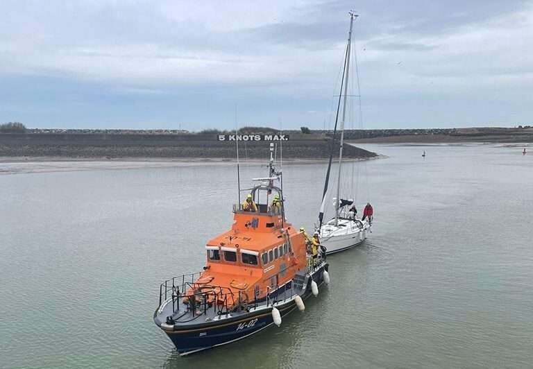 Eastbourne RNLI’s 29th Rescue Mission Safeguards Yacht