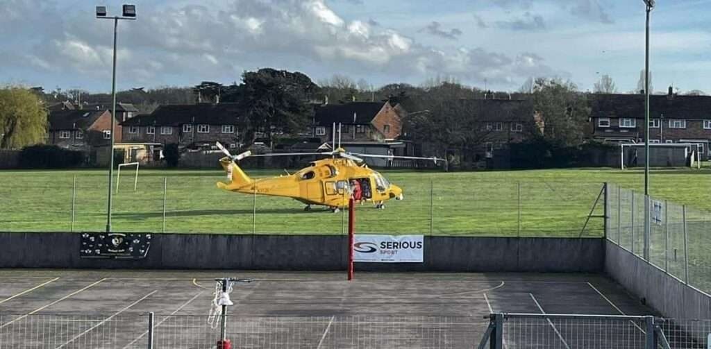 Child Airlifted To Hospital After Eastbourne Collision